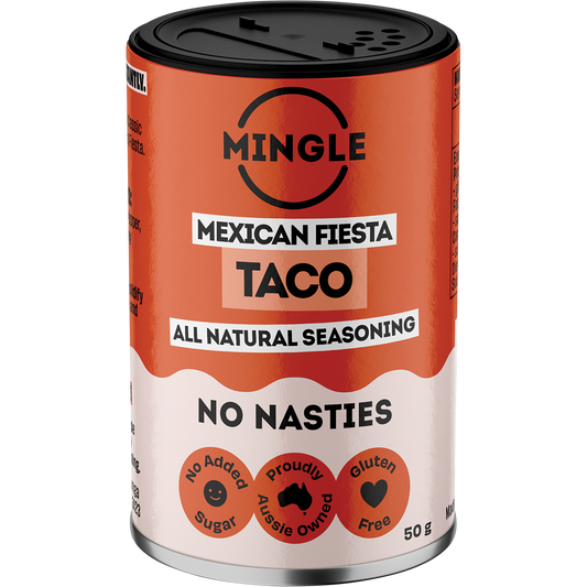 Mingle Mexican Fiesta Taco All Natural Seasoning 5 x