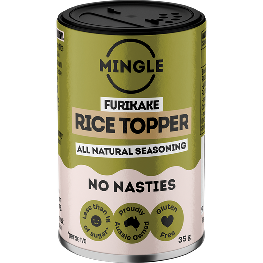Mingle Furikake Rice Topper All Natural Seasoning - Box of 5