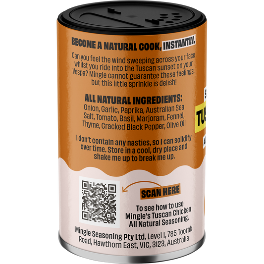 Mingle Tuscan Chicken All Natural Seasoning 5 x