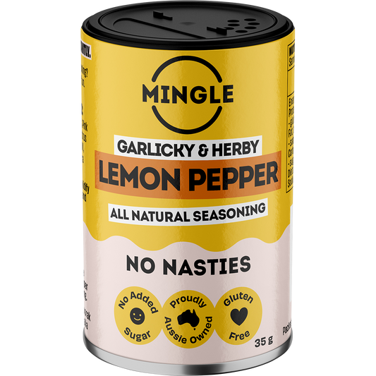Mingle Lemon Pepper All Natural Seasoning 5 x