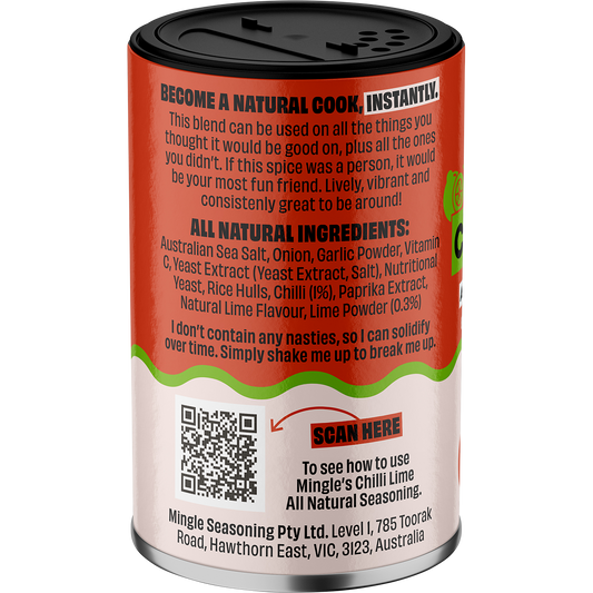 Mingle Chilli & Lime All Natural Seasoning - Box of 5