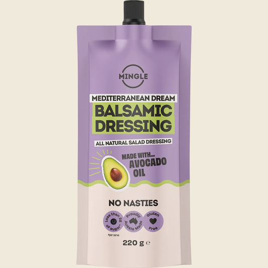 Mingle Balsamic All Natural Salad Dressing - Box of 8