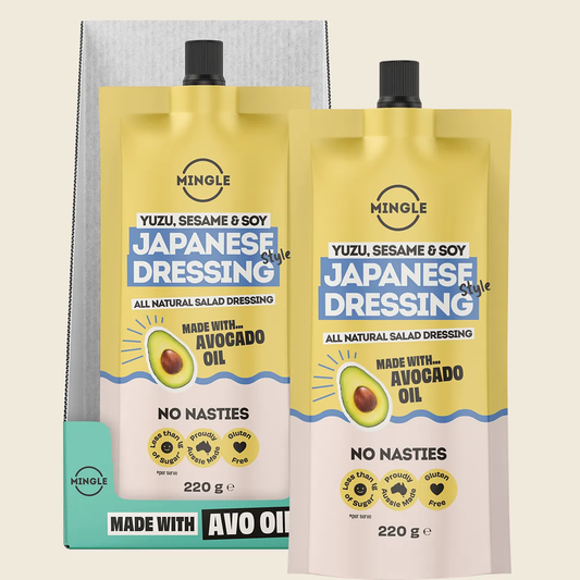 Mingle Japanese Style All Natural Salad Dressing - Box of 8
