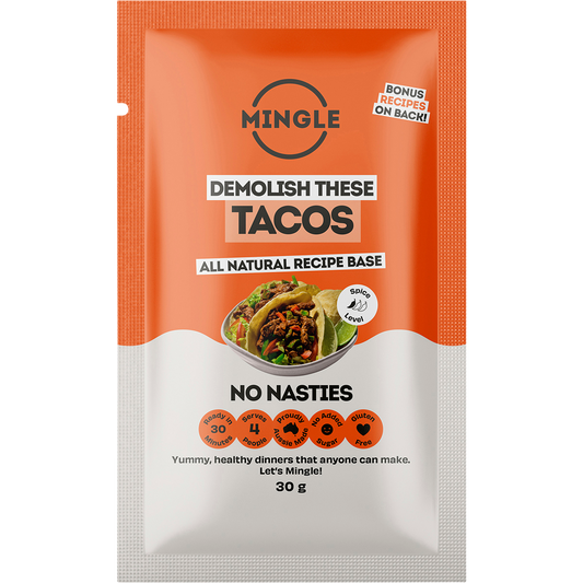 Mingle Tacos All Natural Recipe Base - Box of 12