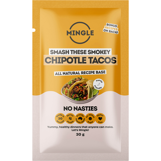 Mingle Smokey Chipotle Tacos All Natural Recipe Base - Box of 12