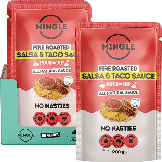 Mingle Salsa & Taco All Natural Sauce - Box of 8