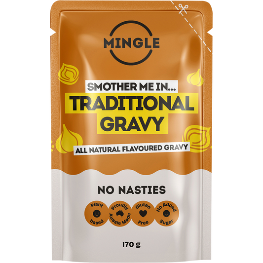Mingle Traditional All Natural Flavoured Gravy - Box of 8