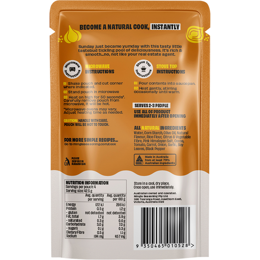 Mingle Traditional All Natural Flavoured Gravy - Box of 8