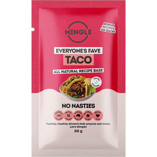 Mingle Mellow Taco All Natural Recipe Base - Box of 12