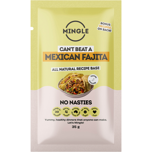 Mingle Mexican Fajita All Natural Recipe Base - Box of 12