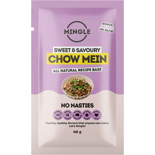 Mingle Chow Mein All Natural Recipe Base - Box of 12