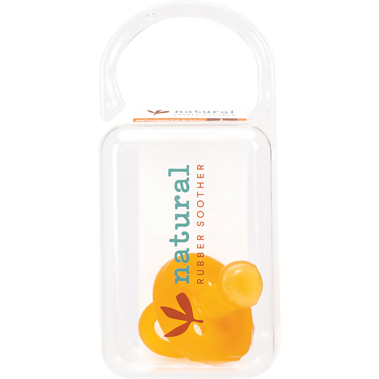 Natural Rubber Soothers Soother Large Orthodontic 6 mths +