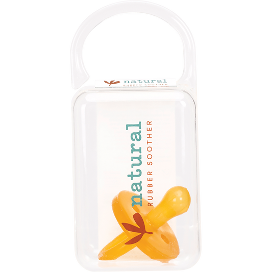 Natural Rubber Soothers Soother Small Rounded 0-3 mths