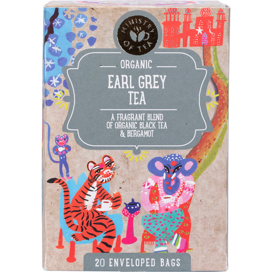 Ministry of Tea Organic Earl Grey Tea Bags