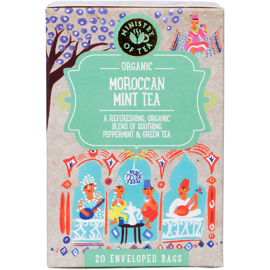 Ministry of Tea Organic Moroccan Mint Tea Tea Bags
