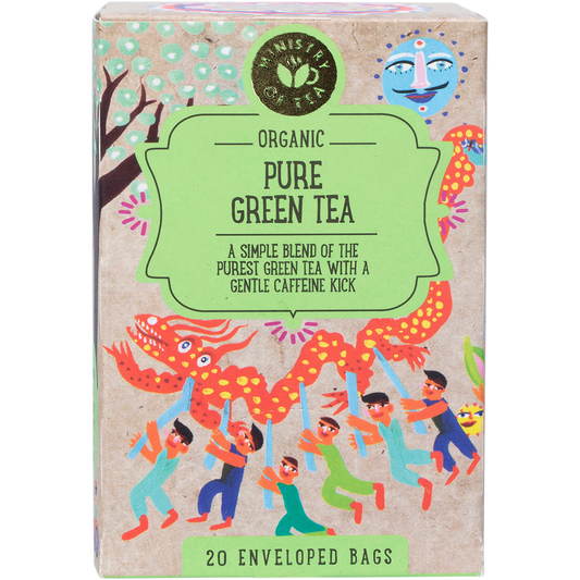 Ministry of Tea Organic Pure Green Tea Bags