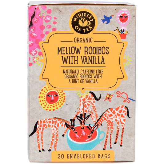 Ministry of Tea Organic Mellow Rooibos with Vanilla Tea Bags