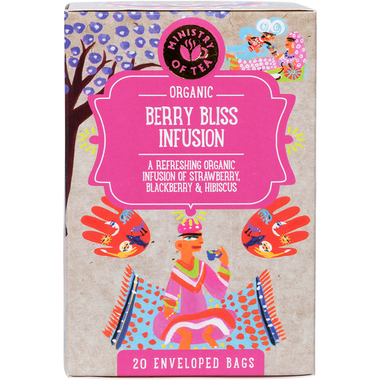 Ministry of Tea Organic Berry Bliss Infusion Tea Bags