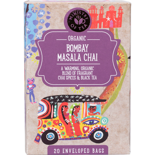 Ministry of Tea Organic Bombay Masala Chai Tea Bags