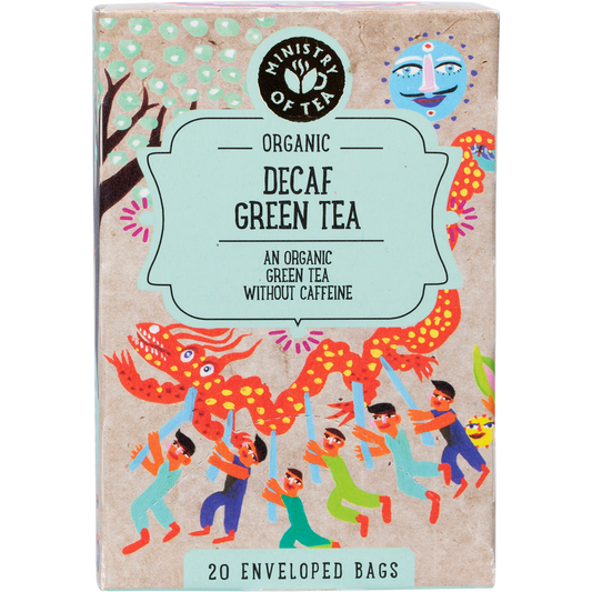 Ministry of Tea Organic Decaf Green Tea Bags