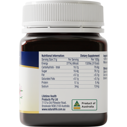 Natural Life Manuka Honey MGO 800