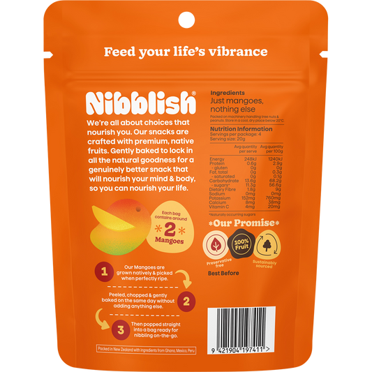 Nibblish Gently Baked Mango