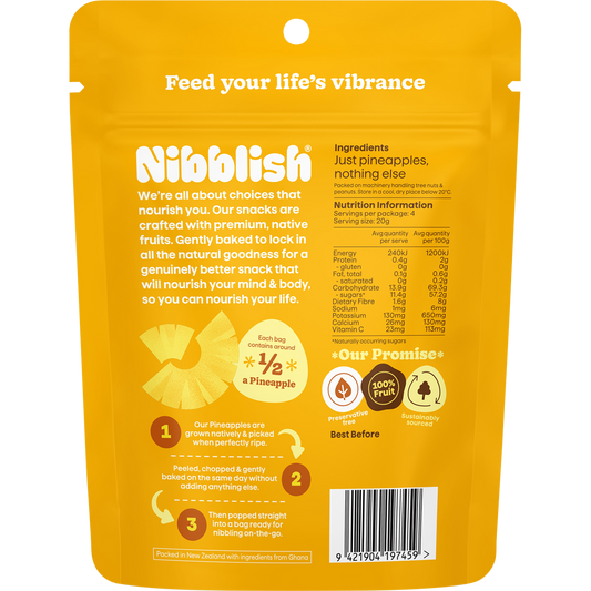 Nibblish Gently Baked Pineapple