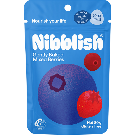 Nibblish Gently Baked Mixed Berries