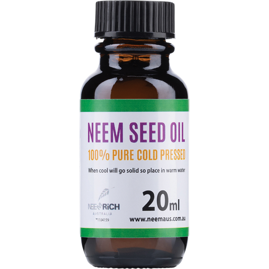 Neem Neem Seed Oil 100% Pure & Cold Pressed 20ml