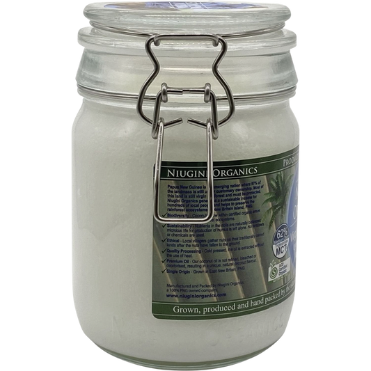 Niugini Organics Virgin Coconut Oil 100% Pure 6 x