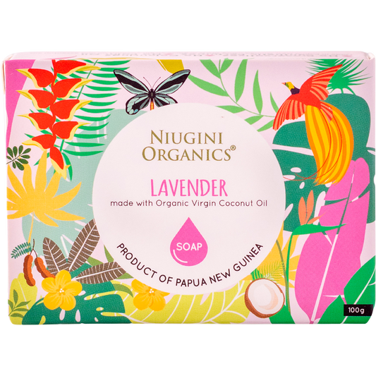 Niugini Organics Virgin Coconut Oil Soap Lavender