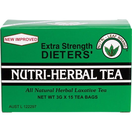 Nutri-Leaf Herbal Tea Bags Dieter's Tea Extra Strength
