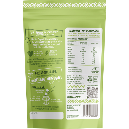 Niulife Organic Coconut Water Powder