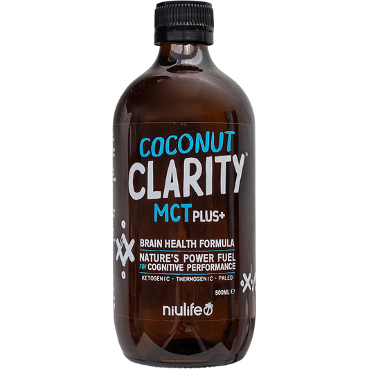 Niulife Coconut MCT Plus+ Oil Clarity - Box of 6
