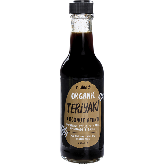 Niulife Organic Coconut Amino Sauce Teriyaki - Box of 6