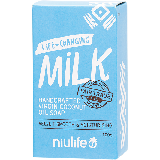 Niulife Coconut Oil Soap Coconut Milk