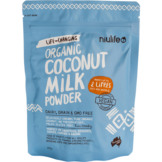 Niulife Coconut Milk Powder Makes Up To 2 Litres