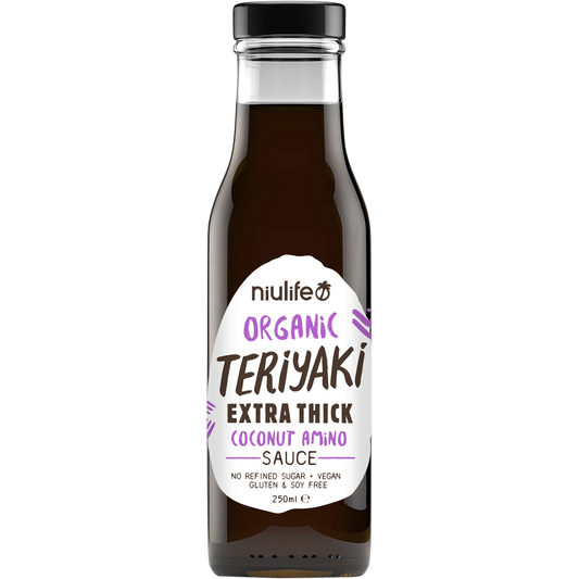 Niulife Organic Coconut Amino Sauce Extra Thick Teriyaki - Box of 6