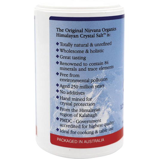 Nirvana Organics Himalayan Salt Fine Shaker