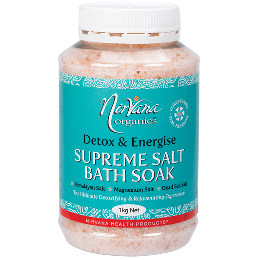 Nirvana Organics Supreme Salt Detox & Energise Bath Soak