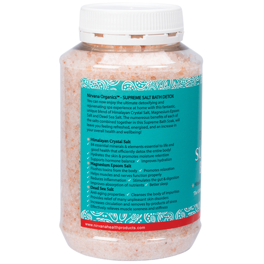 Nirvana Organics Supreme Salt Detox & Energise Bath Soak