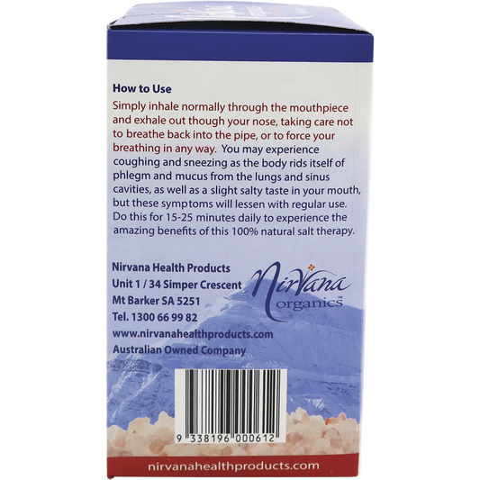 Nirvana Organics Himalayan Salt Inhaler Ceramic