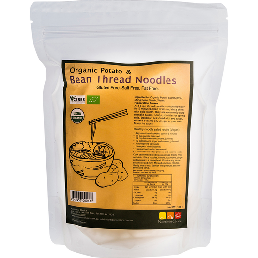 Nutritionist Choice Bean Thread Noodles with Organic Potato