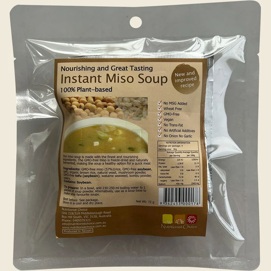 Nutritionist Choice Instant Miso Soup