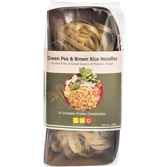 Nutritionist Choice Rice Noodles Green Pea & Brown