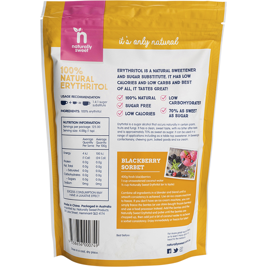Naturally Sweet Erythritol
