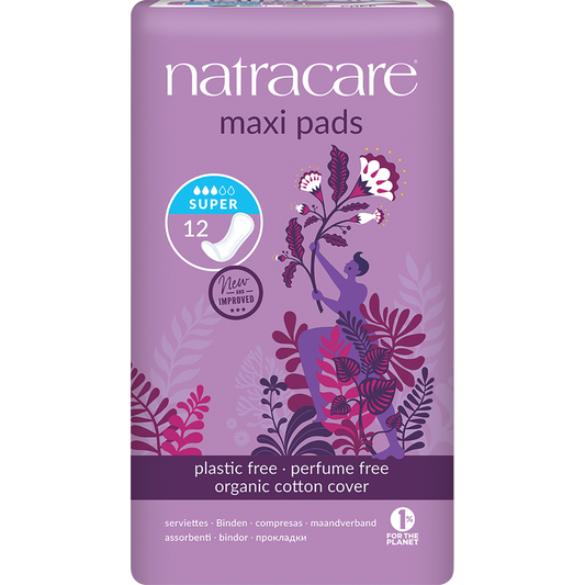 Natracare Maxi Pads Super