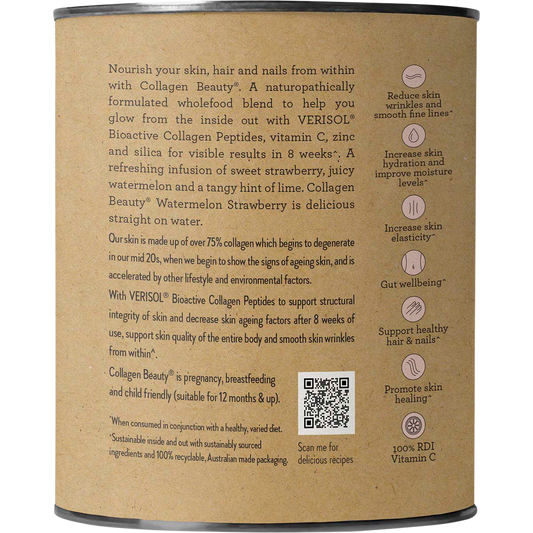 Nutra Naturals Collagen Beauty Watermelon Strawberry