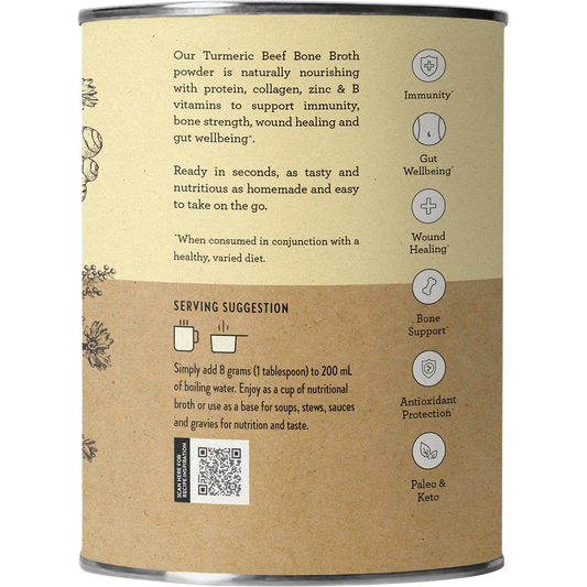 Nutra Naturals Beef Bone Broth Turmeric