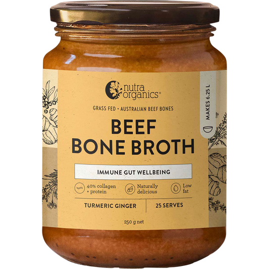 Nutra Naturals Beef Bone Broth Concentrate Turmeric Ginger